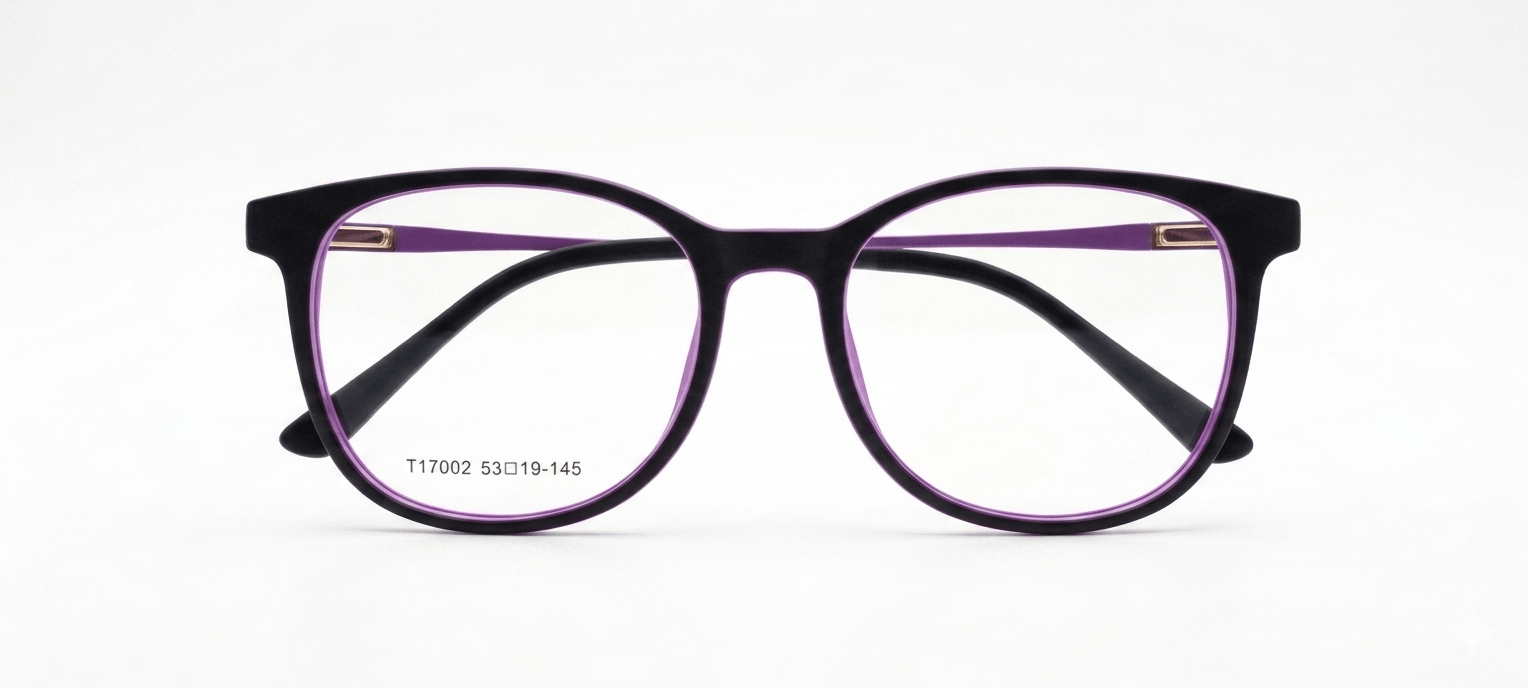 Black & Purple Contrast 