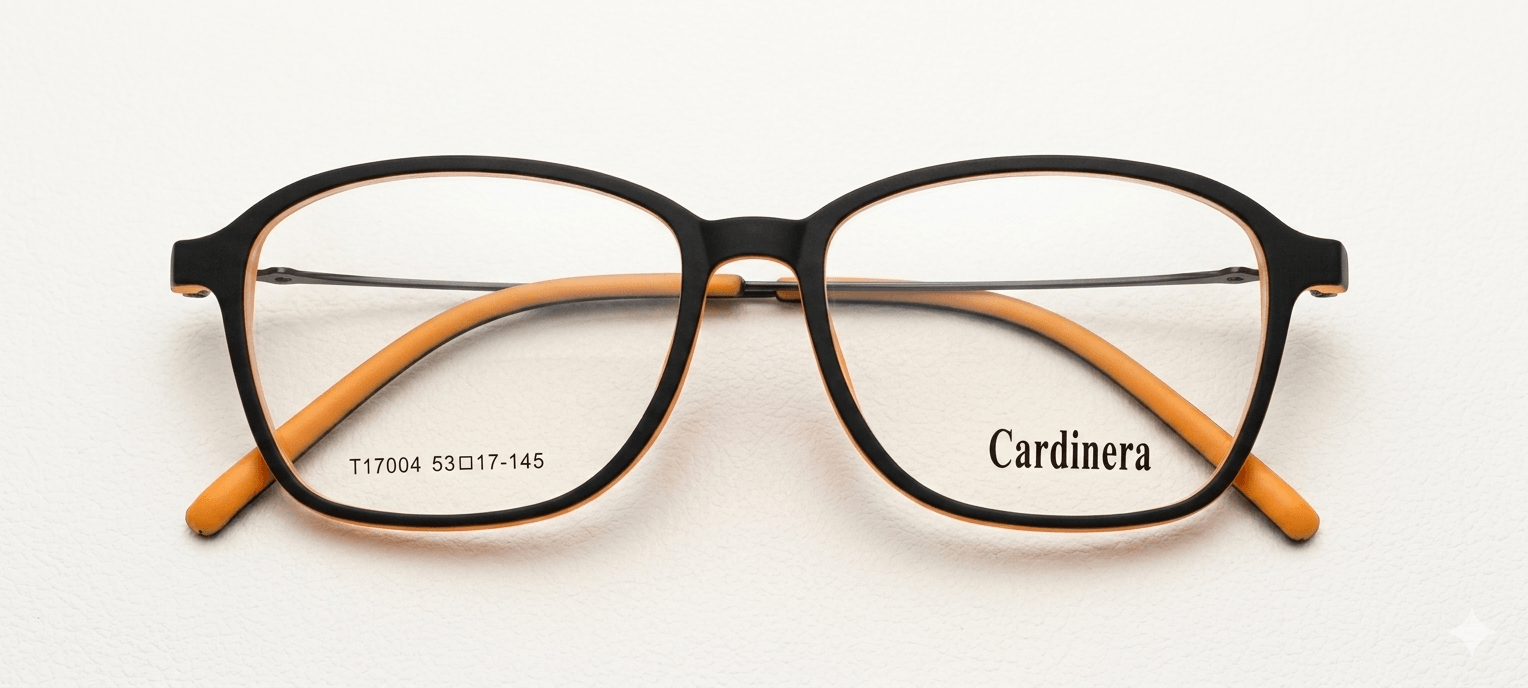 Cardinera – Black & Orange Contrast